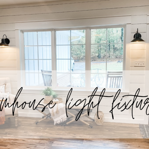 farmhouse light fixtures