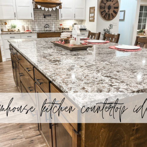 farmhouse kitchen countertop ideas